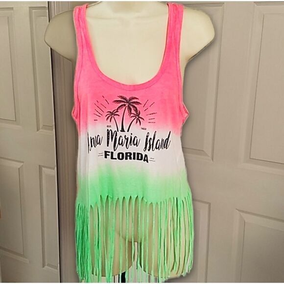 Fringed crop top tank - Picture 2 of 6